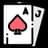 Blackjack Icon A pair of cards